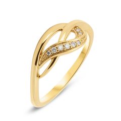 Bague Diamant Or Jaune (0.05ct)
