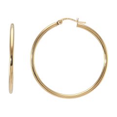 Boucles d'oreilles Créoles Diam. 34mm Or Jaune 750