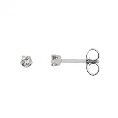 Boucles d'oreilles Or Blanc Diamant 0.15ct H I1