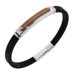 Bracelet Acier 6,8mm x 21cm