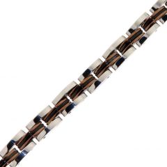 Bracelet Acier 7,4mm x 22cm