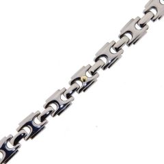 Bracelet Acier 8mm x 21,5cm