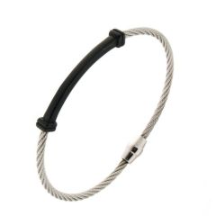 Bracelet Acier Homme 6mm x 21cm