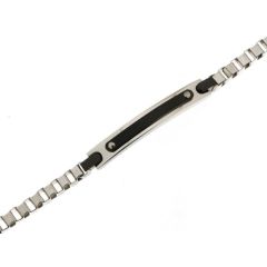 Bracelet Acier Homme 6mm x 21cm