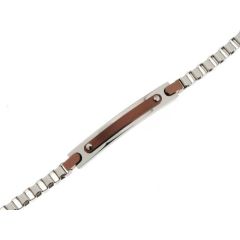 Bracelet Acier Homme 6mm x 21cm