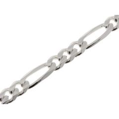 Bracelet Argent Maille Figaro 6.1mm - 19cm