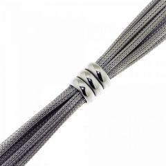 Bracelet Argent Rhodié 9mm x 19cm