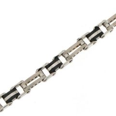 Bracelet Homme Acier 7mm x 20.5cm