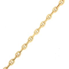 Bracelet maille marine en Or Jaune 375 4.5mm x 19cm