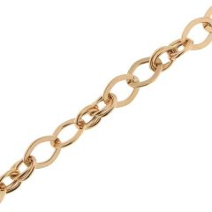 Bracelet maille ovale en Or Jaune 750