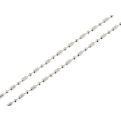 Chaine Argent boules - 1.5mm - 40cm