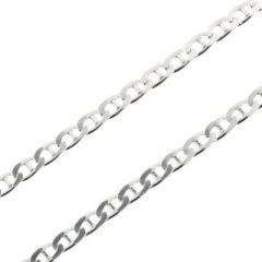 Chaine Argent Maille Marine 3mm - 40cm
