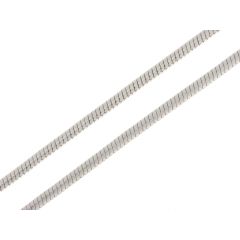Chaine Argent Maille Serpent 2.1mm - 40cm