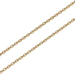 Chaine Or 750 maille forçat 1.2mm - 42cm