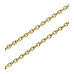 Chaine Or 750 maille forçat 1.9mm - 45cm