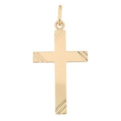Croix Or Jaune 750