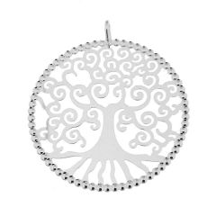 Pendentif Argent Arbre de Vie 50mm