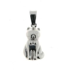 Pendentif Argent Chat