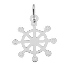 Pendentif Argent Gouvernail