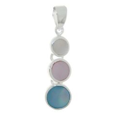 Pendentif Argent Nacre