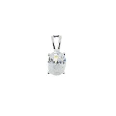 Pendentif Argent Oxyde de zirconium