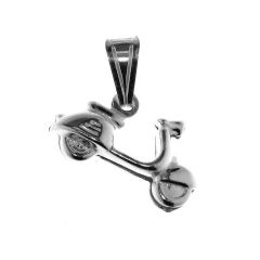 Pendentif Argent Scooter