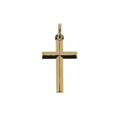 Pendentif Croix Or Jaune 22x12mm