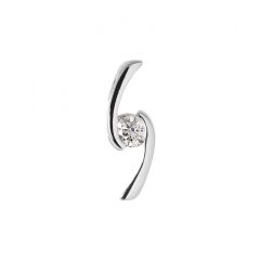 Pendentif Diamant Or Blanc 0.17 carat