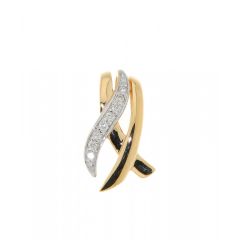 Pendentif Diamant Or Jaune 0.056 carat