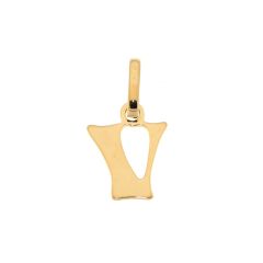 Pendentif Lettre V / Initiale V en Or Jaune 375
