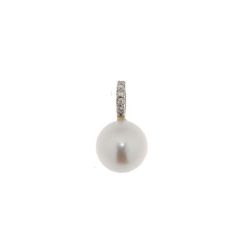 Pendentif Or Jaune 750 Perle et Oxyde