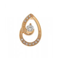 Pendentif Or Jaune Diamant 0.207 carat