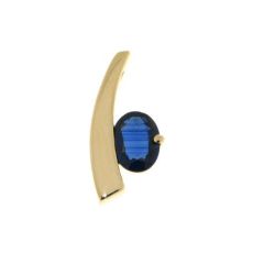 Pendentif Saphir 1.54 carat Or Jaune