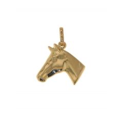 Pendentif Tête de Cheval Or Jaune