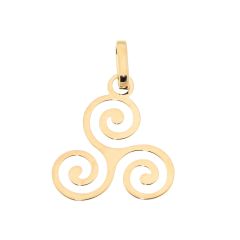 Pendentif Triskel Or Jaune 750