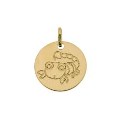 Pendentif Zodiaque Scorpion Or Jaune 750