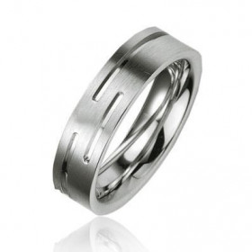  Alliance Prestige Argent 925 Platin&eacute; Largeur : 5.5mm 