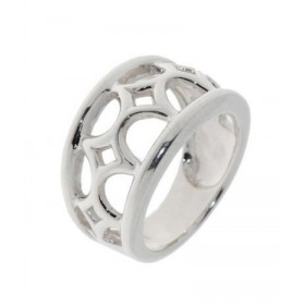 Bague fantaisie ajourée Argent 925