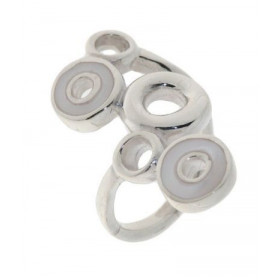 Bague fantaisie Nacre et&nbsp; Argent 925