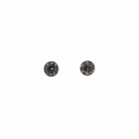 Boucles d oreilles Argent 925 Oxyde Zirconium Violet clair (couleur lavande) serties pierres 4,5mm, serti clos