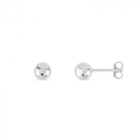  Boucles d oreilles Argent 925 Boules rondes 6mm diamètre 