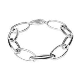 Bracelet argent composé maillons ovales 10x23mm Longueur du bracelet : 20cm Système d attache : mousqueton