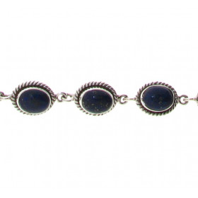Bracelet Lapis Lazuli Argent 925