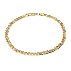 Bracelet or jaune 375 maille gourmette Dimension : 3,6mm x 19cm Système d attache : mousqueton