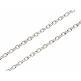 Chaine Argent 925 maille forçat Largeur maille forcat : 2.5mm Longueur chaine : 55cm