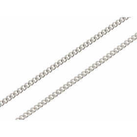 Chaine maille gourmette Argent 925/1000 Longueur chaine : 45cm Largeur maille : 2mm