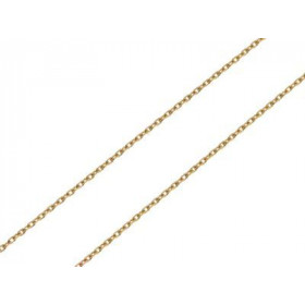  Chaine maille forçat Or jaune 750/1000 Largeur maille : 1.0mm Longueur chaine : 42cm 