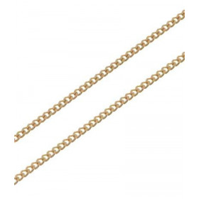  Chaine maille gourmette Or jaune 750/1000 Largeur maille : 1.4mm Longueur chaine : 45cm 