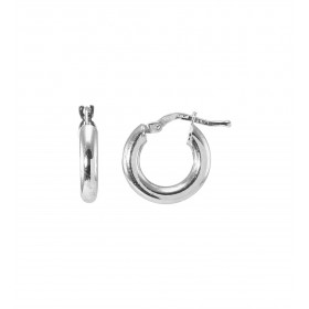  Créoles Argent 925 Section Ronde 3mm x 16mm Section ronde 3mm diamètre Système d attache : charnière Diamètre extérieur :...