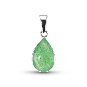 Pendentif Argent 925 Aventurine Poire 12x8mm Cabochon Pendentif Argent 925 Aventurine Ce pendentif est serti d une pierre ...